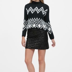 BR Sequin Mini Skirt